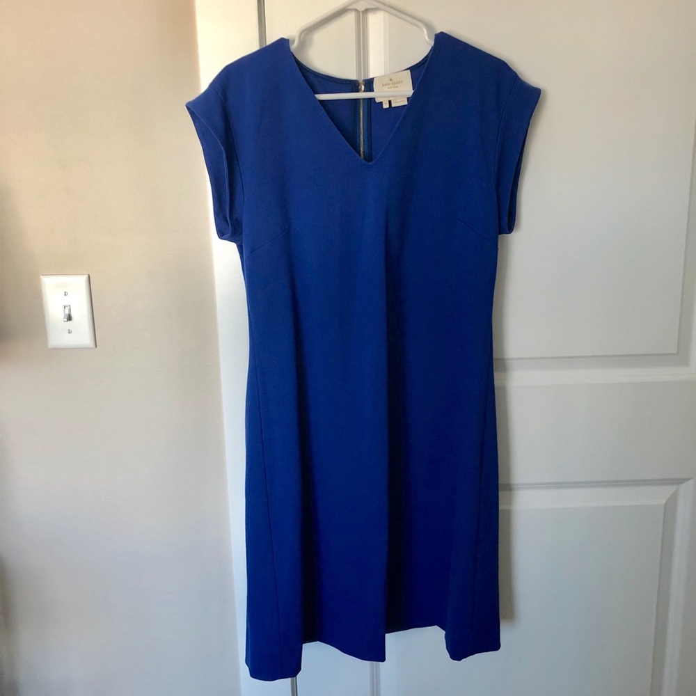 Kate Spade Royal Blue A Line Dress